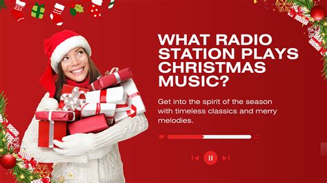 what fm radio station plays christmas music? What if the Christmas songs played on these stations weren't just for the holiday season?