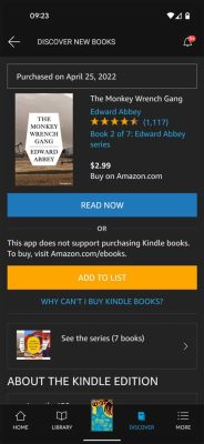 Why Can't You Buy Kindle Books on Amazon App? An Insightful Exploration